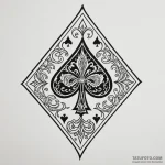 Spades card suit — эскиз тату (№1749823293_0, 13.06.2025 14:01) — Tatufoto.com