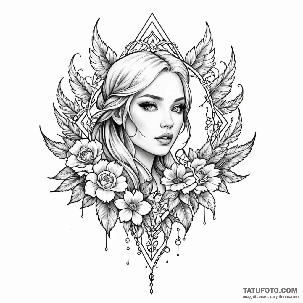 Sky - эскиз тату (№1749825656_0, 13.06.2025 14:40) — Tatufoto.com