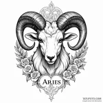 Aries — эскиз тату (№1749826690_0, 13.06.2025 14:58) — Tatufoto.com