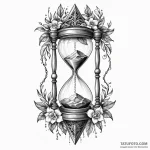 Hourglass — эскиз тату (№1749827974_0, 13.06.2025 15:19) — Tatufoto.com