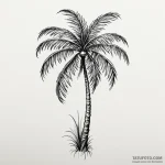 Palm tree — эскиз тату (№1749830346_0, 13.06.2025 15:59) — Tatufoto.com