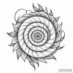 Spiral — эскиз тату (№1749835859_0, 13.06.2025 17:30) — Tatufoto.com