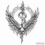 Freedom (symbol) — эскиз тату (№1749837025_0, 13.06.2025 17:50) — Tatufoto.com