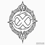 Strength (symbol) — эскиз тату (№1749837482_0, 13.06.2025 17:58) — Tatufoto.com