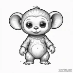 Cheburashka — эскиз тату (№1749842814_0, 13.06.2025 19:26) — Tatufoto.com