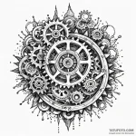 Gears — эскиз тату (№1749843693_0, 13.06.2025 19:41) — Tatufoto.com