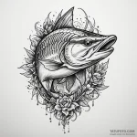 Pike — эскиз тату (№1749844101_0, 13.06.2025 19:48) — Tatufoto.com