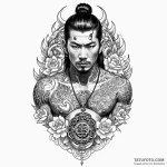 Yakuza (symbolism) — эскиз тату (№1749844716_0, 13.06.2025 19:58) — Tatufoto.com