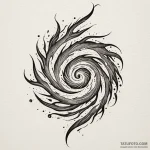 Obsidian flame swirling through void, concept… — эскиз тату (№1749848355_0, 13.06.2025 20:59) — Tatufoto.com
