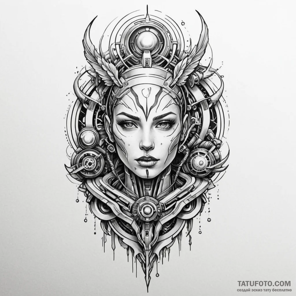 Science, technology & sci-fi, tattoo flash sh... - эскиз тату (№1749851162_0, 13.06.2025 21:46) — Tatufoto.com