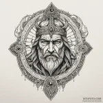 Odin’s eye sacrificed to the well of wisdom,… — эскиз тату (№1749851967_0, 13.06.2025 21:59) — Tatufoto.com
