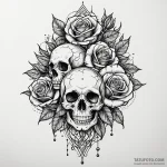 Quartz veil shattering in starlight, tattoo l… — эскиз тату (№1749858077_0, 13.06.2025 23:41) — Tatufoto.com