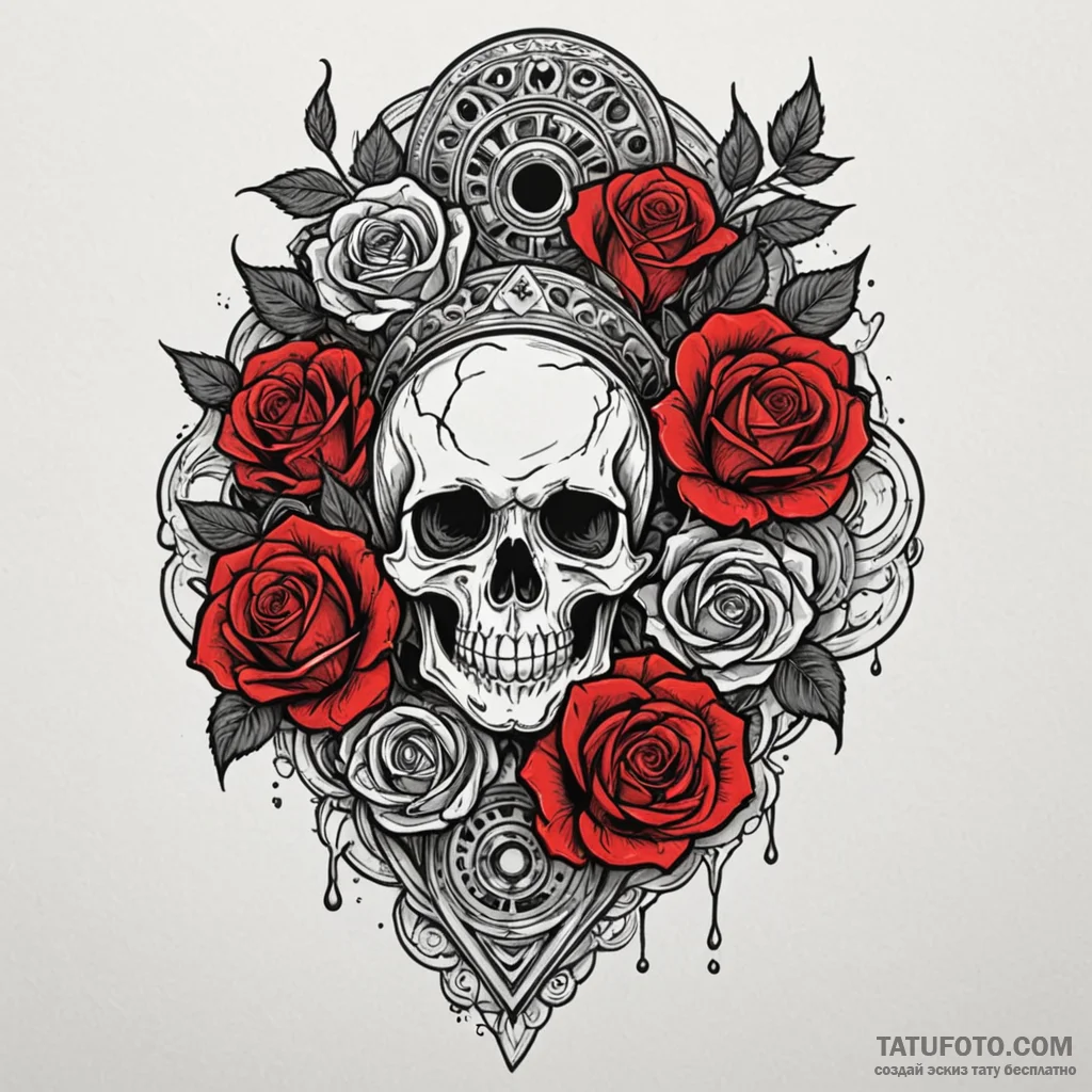 Energy drink can, crushed, with a custom labe... - эскиз тату (№1749882000_0, 14.06.2025 06:20) — Tatufoto.com