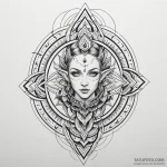Machine elf from a dmt trip, rendered in 3d g… — эскиз тату (№1749882536_0, 14.06.2025 06:28) — Tatufoto.com