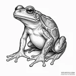 Frog — эскиз тату (№1749882736_0, 14.06.2025 06:32) — Tatufoto.com