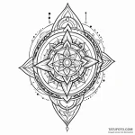 Boomerang, tattoo sketch design, geometric ta… — эскиз тату (№1749884507_0, 14.06.2025 07:01) — Tatufoto.com