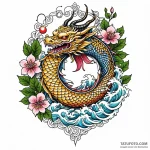 Onyx crown crowned in ivy, tattoo flash sheet… — эскиз тату (№1749886180_0, 14.06.2025 07:29) — Tatufoto.com