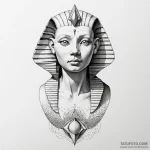 Sphinx, artistic tattoo sketch, moderately de… — эскиз тату (№1749888782_0, 14.06.2025 08:13) — Tatufoto.com