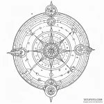 Astrolabe — эскиз тату (№1749889996_0, 14.06.2025 08:33) — Tatufoto.com