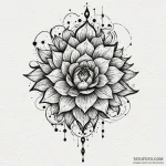 M, tattoo sketch design, black outline only,… — эскиз тату (№1749893693_0, 14.06.2025 09:34) — Tatufoto.com