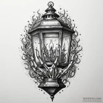 Lantern held by skeletal hand, artistic tatto… — эскиз тату (№1749894450_0, 14.06.2025 09:47) — Tatufoto.com