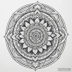 D, ink illustration for tattoo, geometric tat… — эскиз тату (№1749894650_0, 14.06.2025 09:50) — Tatufoto.com