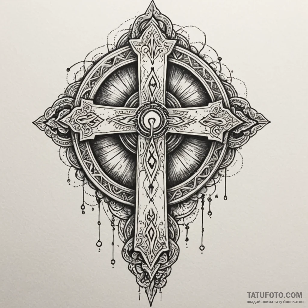Keyhole glowing with runes, concept art for t... - эскиз тату (№1749900440_0, 14.06.2025 11:27) — Tatufoto.com