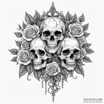 Engraved blade crowned in ivy, tattoo flash s… — эскиз тату (№1749900843_0, 14.06.2025 11:34) — Tatufoto.com