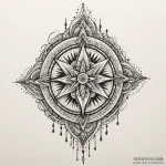 Quartz talisman glowing in darkness, tattoo s… — эскиз тату (№1749901376_0, 14.06.2025 11:42) — Tatufoto.com