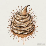 Watercolour splash of a single colour, ink il… — эскиз тату (№1749906351_0, 14.06.2025 13:05) — Tatufoto.com