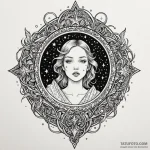Jagged mirror swallowing stars, concept art f… — эскиз тату (№1749906961_0, 14.06.2025 13:16) — Tatufoto.com