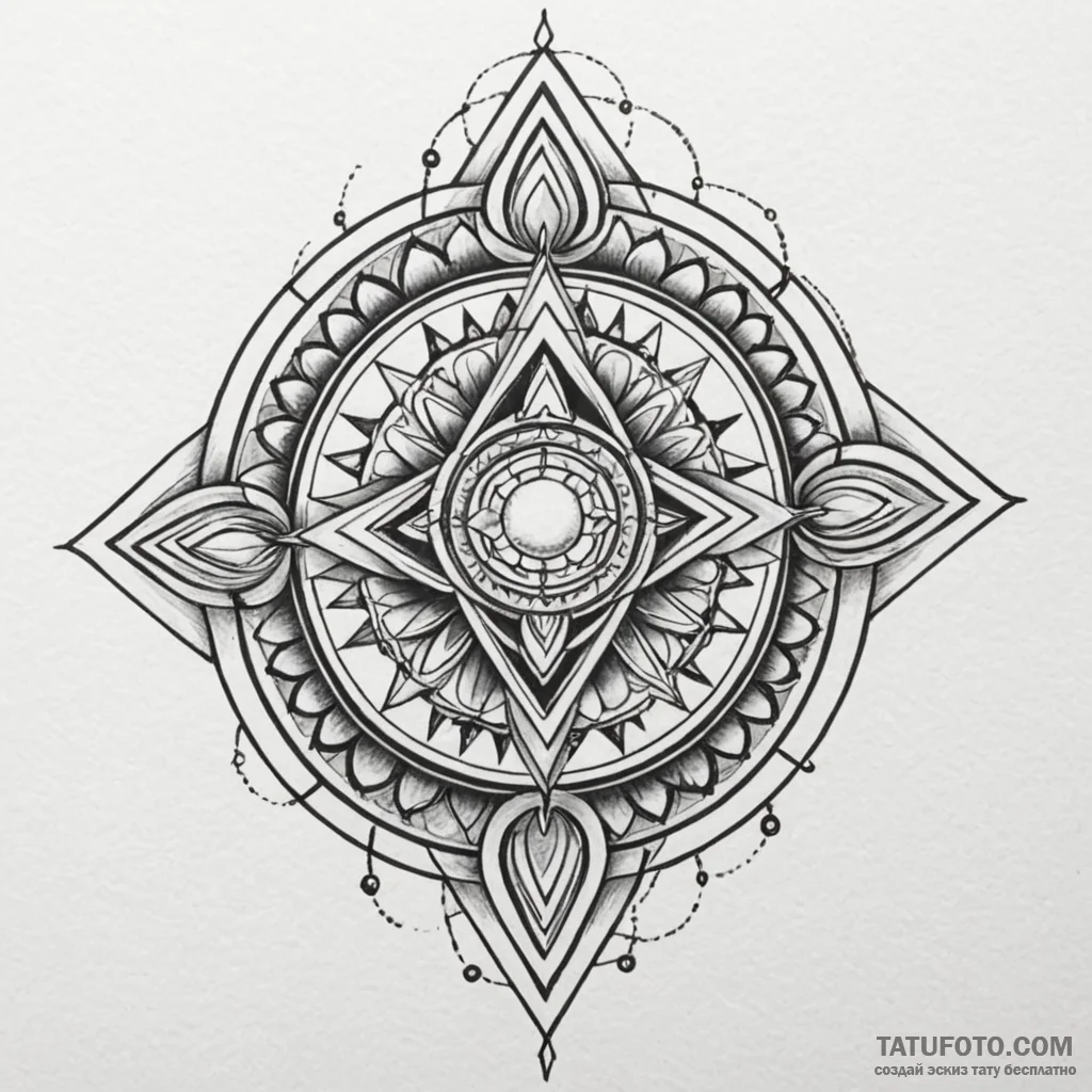Chained crown beneath ruins, concept art for... - эскиз тату (№1749907225_0, 14.06.2025 13:20) — Tatufoto.com