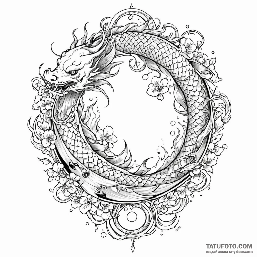 Opal lyre echoing spectral song, concept art... - эскиз тату (№1749912570_0, 14.06.2025 14:49) — Tatufoto.com
