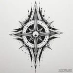 Astral blade splitting star, ink illustration… — эскиз тату (№1749914376_0, 14.06.2025 15:19) — Tatufoto.com