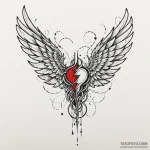 Ivory wings beneath iron sky, tattoo flash sh… — эскиз тату (№1749918800_0, 14.06.2025 16:33) — Tatufoto.com