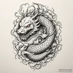 D, tattoo line art, irezumi japanese tattoo s… — эскиз тату (№1749921490_0, 14.06.2025 17:18) — Tatufoto.com