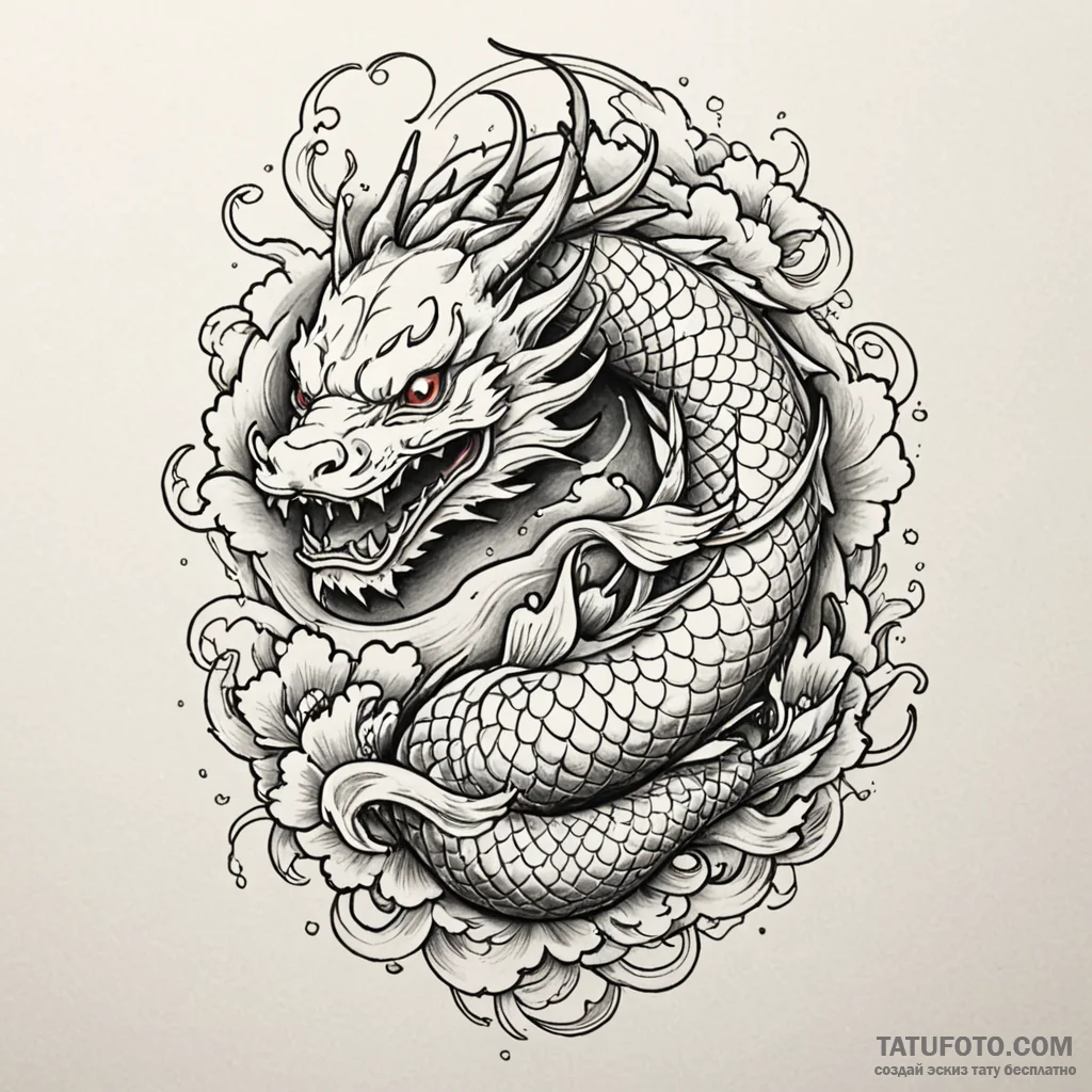 D, tattoo line art, irezumi japanese tattoo s... - эскиз тату (№1749921490_0, 14.06.2025 17:18) — Tatufoto.com