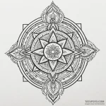 Black chain dragging ghost figure, tattoo fla… — эскиз тату (№1749926205_0, 14.06.2025 18:36) — Tatufoto.com
