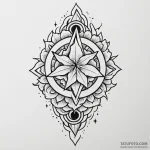 Spirit bloom devouring stars, tattoo flash sh… — эскиз тату (№1749927015_0, 14.06.2025 18:50) — Tatufoto.com