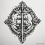 Dovetail joint, symbolizing skilled craftsman… — эскиз тату (№1749932347_0, 14.06.2025 20:19) — Tatufoto.com