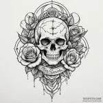 Storm eye swirling in void, tattoo drawing ou… — эскиз тату (№1749936124_0, 14.06.2025 21:22) — Tatufoto.com
