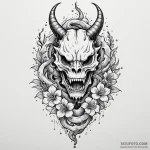 Raptor skull crowned with starlight, concept… — эскиз тату (№1749938557_0, 14.06.2025 22:02) — Tatufoto.com