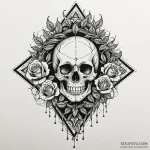 Northern winds tearing veil, ink illustration… — эскиз тату (№1749939234_0, 14.06.2025 22:13) — Tatufoto.com