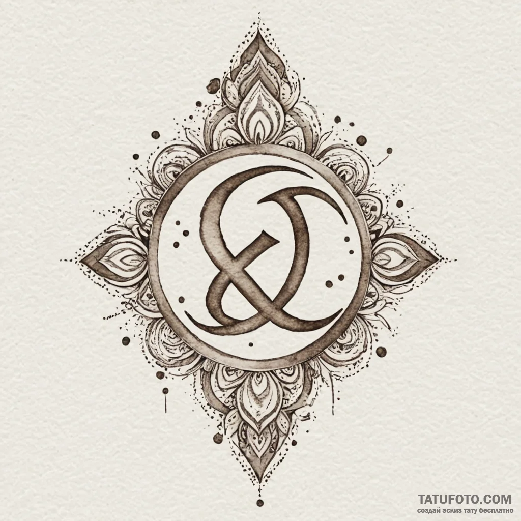 Lgbt symbol, ink illustration for tattoo, mas... - эскиз тату (№1749940603_0, 14.06.2025 22:36) — Tatufoto.com
