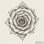 Spiral, artistic tattoo sketch, sepia tone sk… — эскиз тату (№1749955503_0, 15.06.2025 02:45) — Tatufoto.com