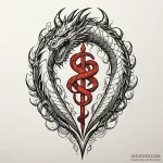 Dragon claw etched with runes, tattoo flash s… — эскиз тату (№1749959098_0, 15.06.2025 03:44) — Tatufoto.com