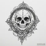 Bone seal broken by force, tattoo drawing out… — эскиз тату (№1749962062_0, 15.06.2025 04:34) — Tatufoto.com