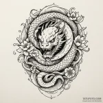 Broken smartphone screen displaying a kraken’… — эскиз тату (№1749964827_0, 15.06.2025 05:20) — Tatufoto.com