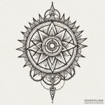 Atomic chains radiating neon light, tattoo dr… — эскиз тату (№1749970970_0, 15.06.2025 07:02) — Tatufoto.com