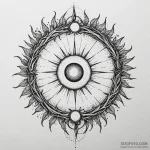 Eclipse blade bound in roots, tattoo flash sh… — эскиз тату (№1749980122_0, 15.06.2025 09:35) — Tatufoto.com